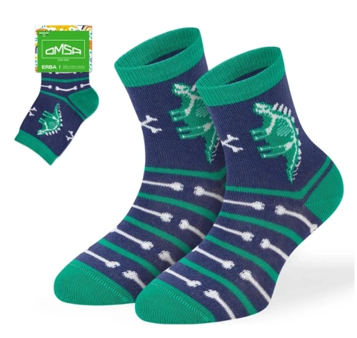 OMSA носки детские скелетоны 23Р65 erba р.23-26