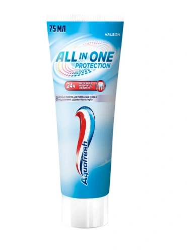 AQUAFRESH паста зубная аll-in-оne рrotection 75мл