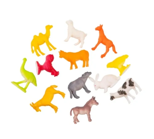 Набор игровой фигурки животных 12шт д/детей старше 3 лет 1002716