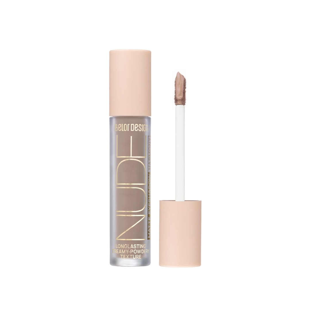 BELOR DESIGN тени для глаз матовые nude harmony т.8