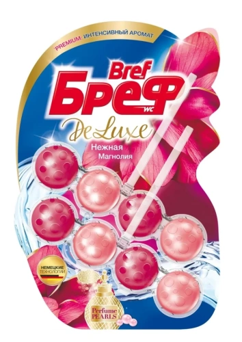 БРЕФ туалетный блок deluxe нежная магнолия 2*50г