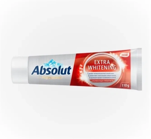 ABSOLUT Professional паста зубная extra whitening 110г