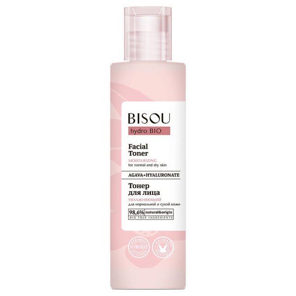 BISOU тонер д/лица увлажняющий д/нормальной и сухой кожи 150мл