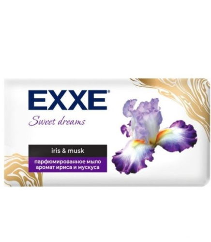 EXXE мыло туалетное парфюмированное ириса и мускуса sweet dreams 140г