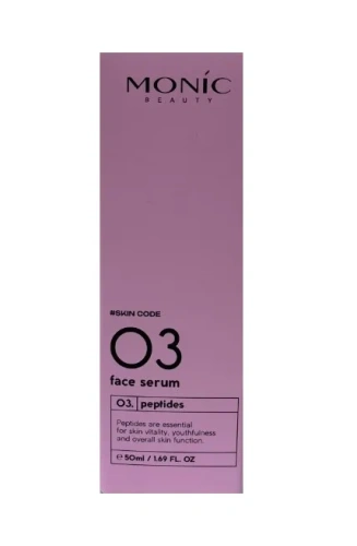 MONIC BEAUTY Skin Code 03 сыворотка д/лица пептиды 50мл