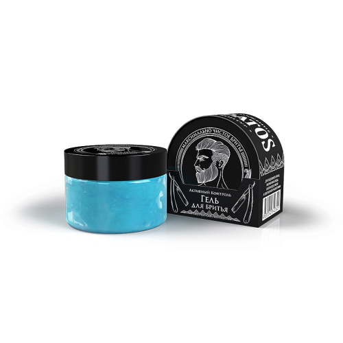 BORODATOS гель д/бритья активный контроль 75мл