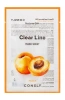 CONSLY Clear Line маска тканевая увлажняющая с экстрактом персика 25мл