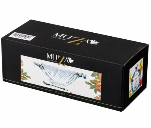 LEFARD Muza икорница с ложкой рыба 110мл 355-301