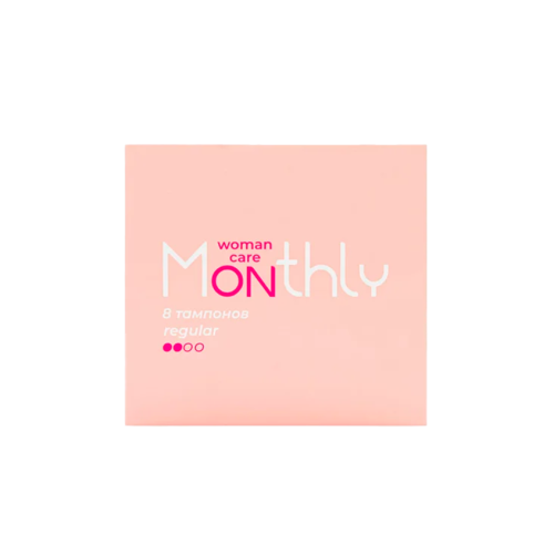MONTHLY тампоны digital regular 8шт