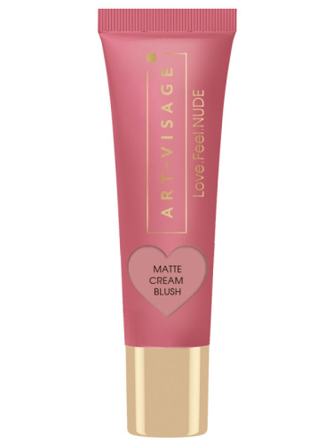 ART-VISAGE румяна матовые кремовые love.feel.nude т.431