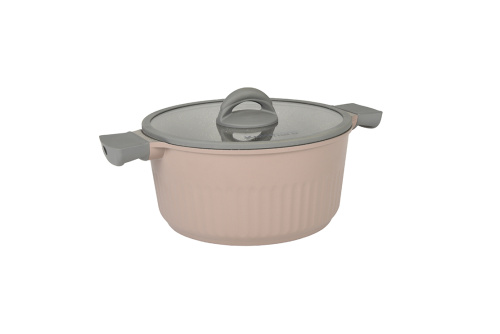 KUKMARA Stella кастрюля со стекл. крышкой cappuccinо 4,2л