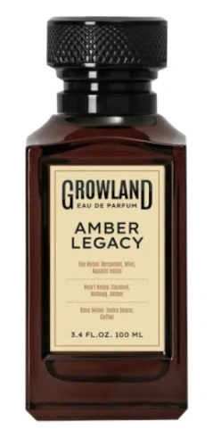 DILIS парфюмерная вода д/мужчин the growland amber legacy 100мл