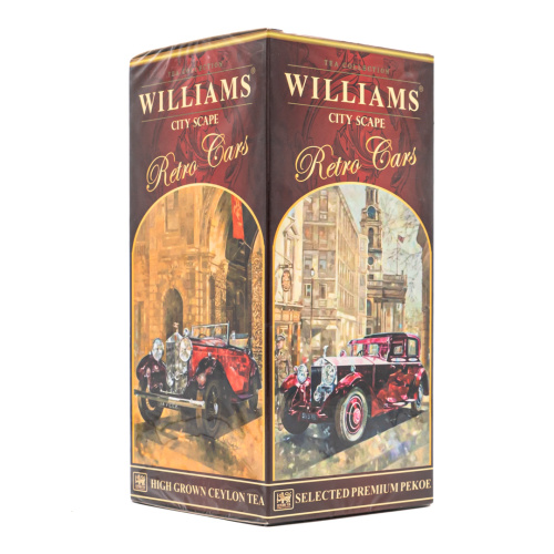 WILLIAMS чай черный цейлонский элитный city scape 250г