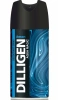 DILLIGEN дезодорант мужской спрей aqua magic 150мл
