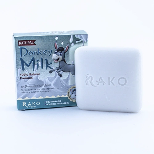 RAKO мыло donkey milk зеленая упак. 100гр EL231103145 (18)