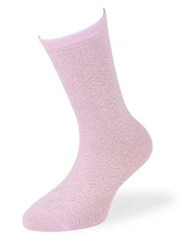 OMSA носки детские ажур 22A02 rosa chiaro р.23-26