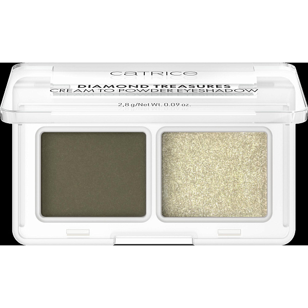 CATRICE палетка теней для век diamond treasures cream to powder eyeshadow, тон 040