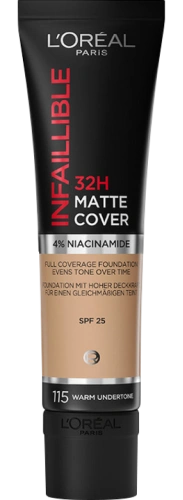 LOREAL крем тональный инфаибль матовый т.115 beige