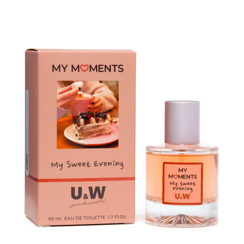 MY MOMENTS туалетная вода д/женщин my sweet evening lady edt 50мл