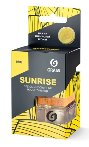 GRASS ароматизатор жидкий подвесной sunrise