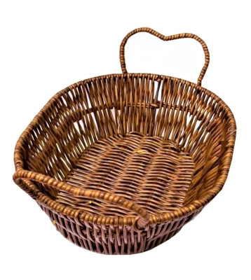 Корзинка с ручками плетеная 25*19*7.5см ED25271