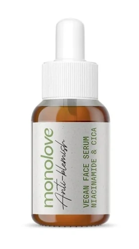 MONOLOVE сыворотка д/лица корректирующая vegan niacinamide&cica 30мл