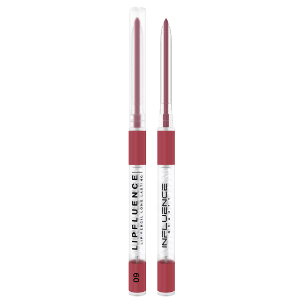 INFLUENCE BEAUTY карандаш д/губ lipfluence автоматический гелевый стойкий т.09