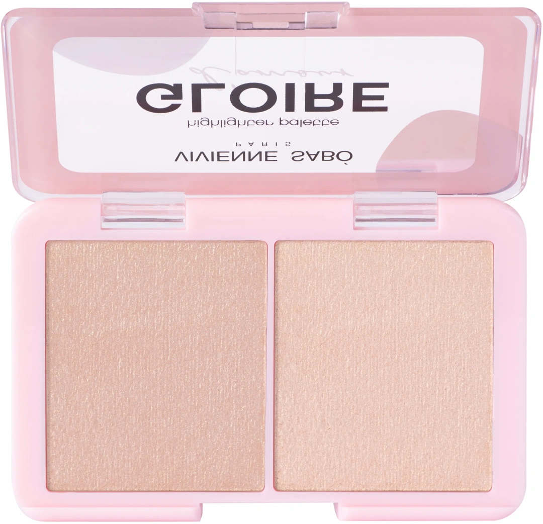 VIVIENNE SABO палетка хайлайтеров highlighter palette gloire d amour т.02