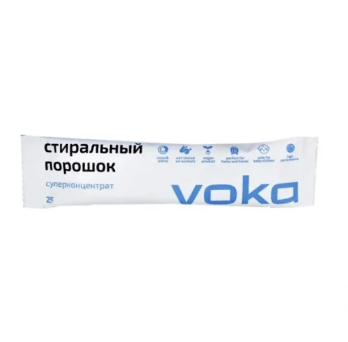 VOKA порошок стиральный в стиках суперконцентрат 25г 30шт
