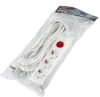 UNIEL удлинитель с заземлением 16А 3гн. 7м S-GCU3-7B WHITE