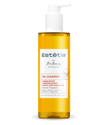 ESTETIE масло д/умывания гидрофильное миндальное oil cleanser 180мл
