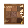 DIVAGE палетка теней д/век easy nude тепло-коричневая tanned