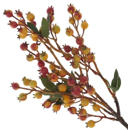 Ветка искусственная боярышник 55см 795138