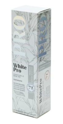 WHITE PRO Probiotic паста зубная с пробиотиками и ароматом белой лилии 205г