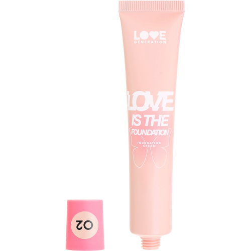 LOVE GENERATION крем тональный love is the foundation т.02