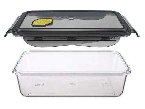 Контейнер д/продуктов brilliant прямоуг. клапан цв.черный 1л 431179413/12