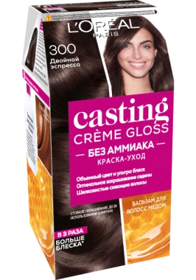 LOREAL CASTING CREME GLOSS краска д/волос т.300 двойной эспрессо