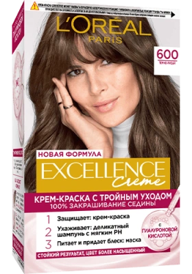 LOREAL EXCELLENCE краска д/волос т.600 т.русый