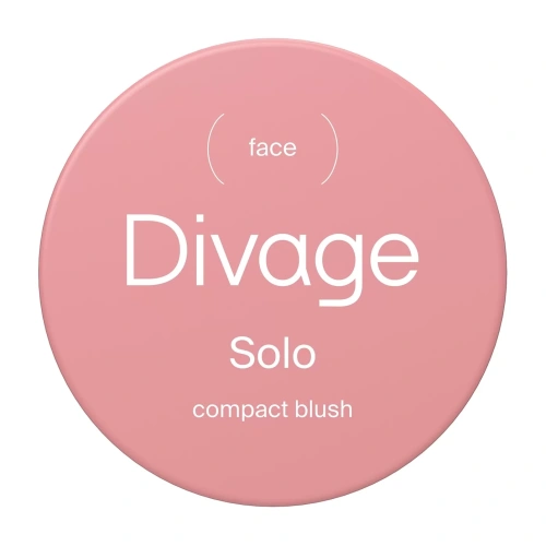 DIVAGE румяна компактные solo compact blush т.04