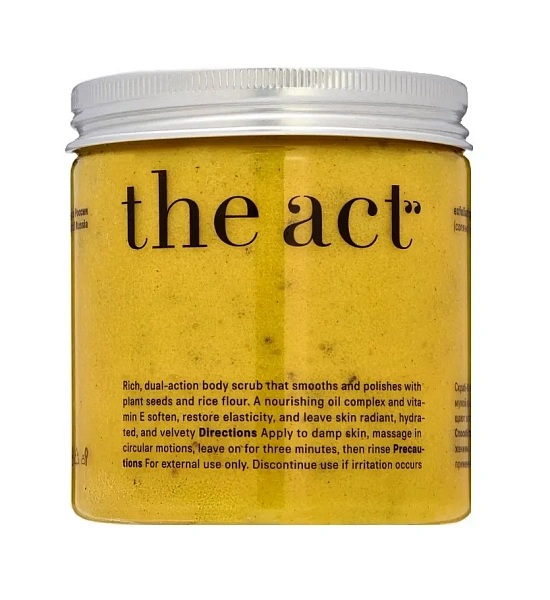 THE ACT скраб-бальзам для тела соляной манго 300г