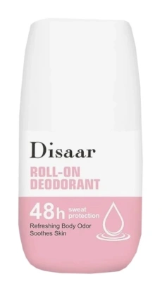 DISAAR дезодорант роликовый с розой и маслом roll-on deodorant rose extract+neem oil 50мл