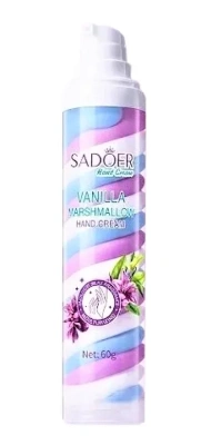 SADOER крем д/рук трехцветный ваниль 60г