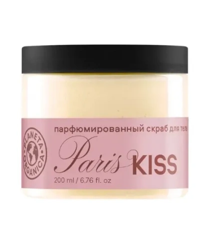 PLANETA ORGANICA набор подарочный paris kiss: скраб д/тела 200мл,баттер д/тела 200мл