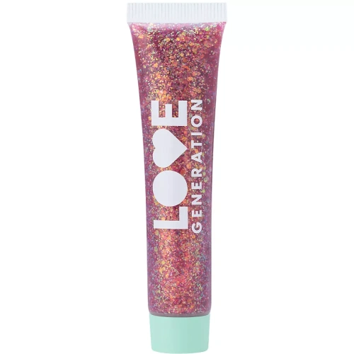 LOVE GENERATION глиттер-гель д/лица we love glitter т.04