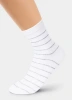 CLEVER носки женские L1001 market line белый р.25