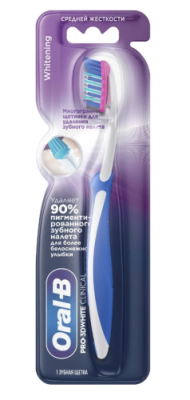 ORAL_B Pro щетка зубная 3d white clinical отбеливание