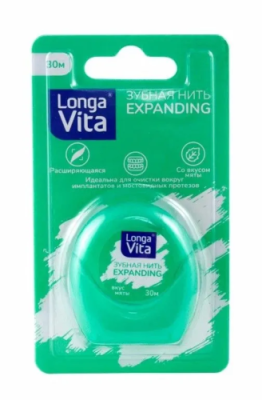 LONGA VITA нить зубная расширяющаяся