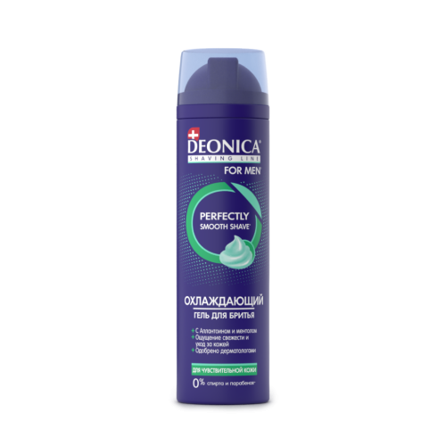 DEONICA FOR MEN гель д/бритья д/чувств. кожи 200мл
