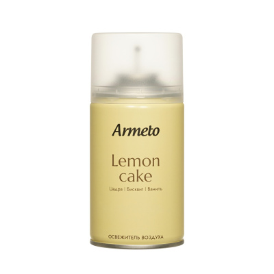 ARMETO освежитель воздуха lemon cake см. блок 250мл
