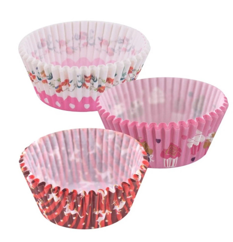 Набор форм д/выпечки бумажных 8*3см 50шт VL80-276